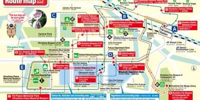 Карта на клен линия на Оссе